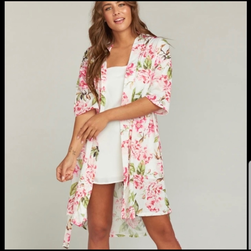 Show Me Your MuMu Floral Robe